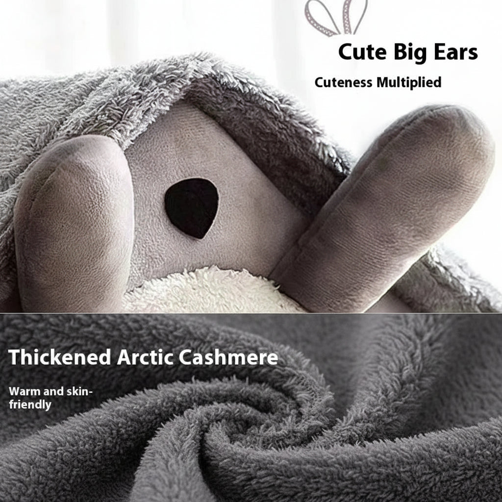 House Style Pet Bed for Small Dogs & Cats - All Season Removable Washable Dog House Winter Warm Teddy Bed Pet Supplies