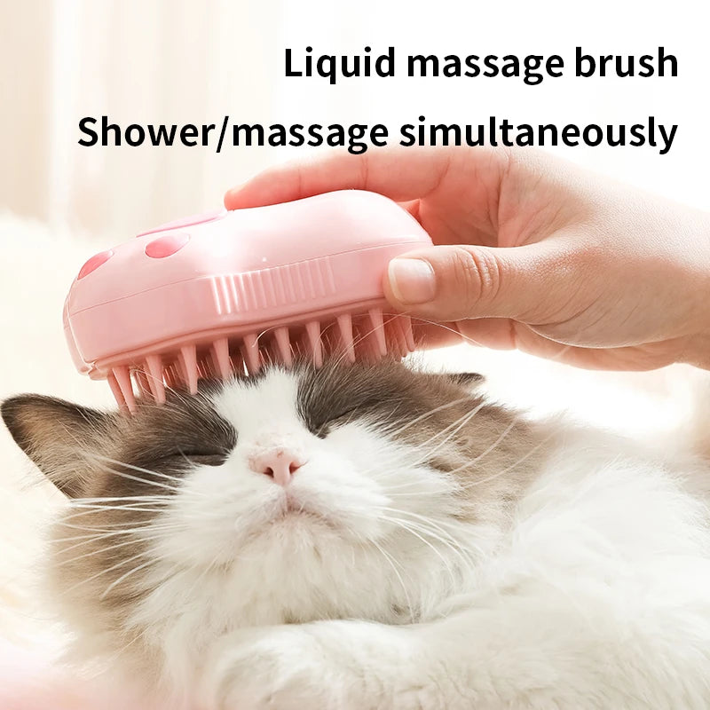 3 in 1 Electric Steam Brush Hair Removal 
