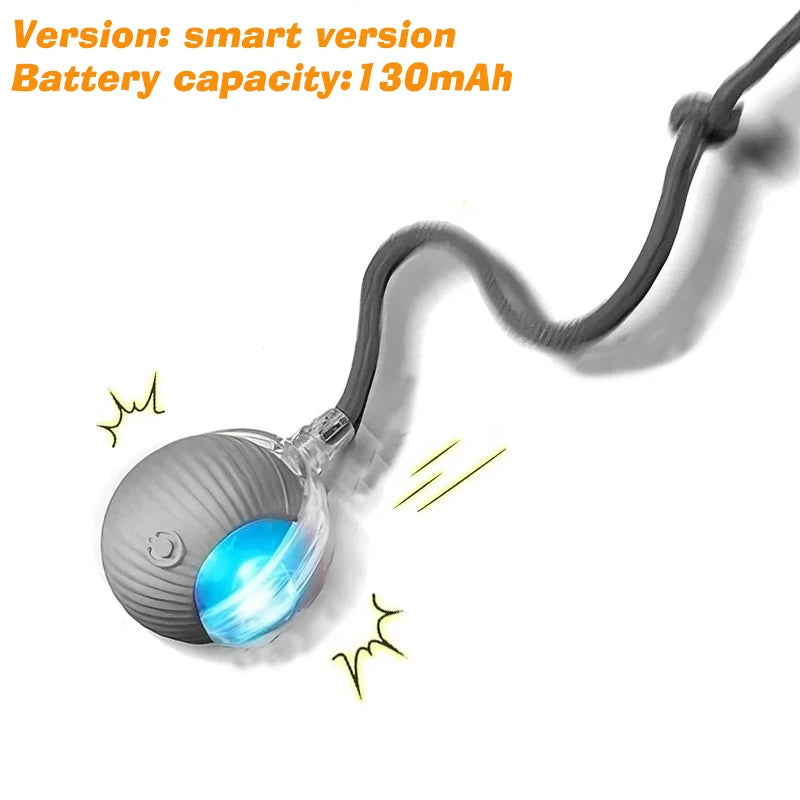 New Cat Interactive Ball Toy Automatic Rolling Cat Ball Rechargeable Smart Kitten Interactive Toy Intelligent Balls Toy for Cat
