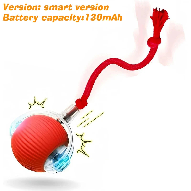 New Cat Interactive Ball Toy Automatic Rolling Cat Ball Rechargeable Smart Kitten Interactive Toy Intelligent Balls Toy for Cat